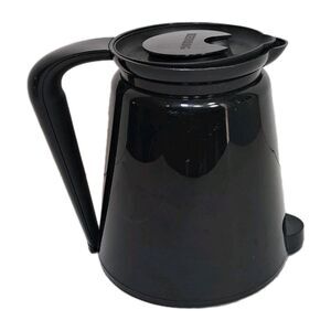 Keurig 2.0 Plastic Carafe Pot 32oz Double Walled Easy Pour Handle 4 Cup Black